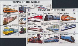 ** 1995 Mozdony; Bélyegkiállítás Kisívsor Mi 2978-2995 + Blokksor Mi 401-402 - Sonstige & Ohne Zuordnung