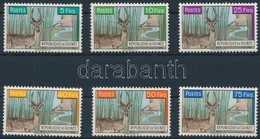 ** 1961 Állatok Sor,
Animals Set
Mi 86-91 - Sonstige & Ohne Zuordnung