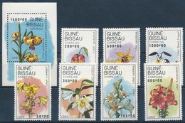 ** 1989 Virág Sor Mi 1049-1055 + Blokk 278 - Andere & Zonder Classificatie