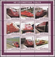 ** 2001 Thalys Mozdonyok Kisív Mi 1863-1871 - Other & Unclassified