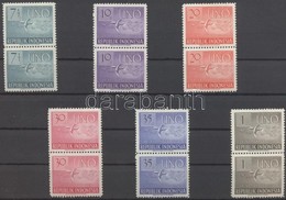 ** 1951 6 éves Az ENSZ Sor  Párokban Mi 94-99 - Otros & Sin Clasificación