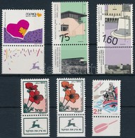 ** 1989-1998 6 Db Tabos Forgalmi Bélyyeg - Other & Unclassified