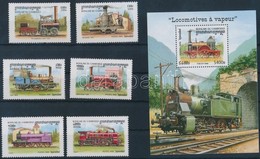 ** 1999 Mozdony Sor Mi 1899-1904 + Blokk 249 - Andere & Zonder Classificatie