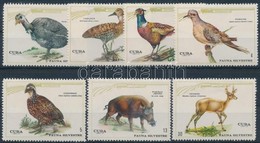 ** 1970 Vadászható Vadvilág Sor,
Huntable Wildlife Set
Mi 1629-1635 - Autres & Non Classés