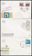 Izrael 1970-1978 8 Db Klf Tabos FDC - Sonstige & Ohne Zuordnung