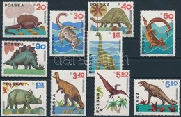 ** 1965 Dinoszauruszok Sor,
Dinosaurs Set
Mi 1570-1579 - Sonstige & Ohne Zuordnung