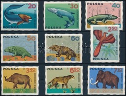 ** 1966 Ősállatok Sor,
Animals Set
Mi 1655-1663 - Andere & Zonder Classificatie