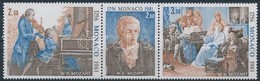 ** 1981 Mozart Sor Hármascsíkban,
Mozart Set In Stripe Of 3
Mi 3 - Autres & Non Classés