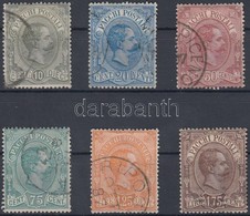 O 1884 Csomagbélyeg / Parcel Stamps Mi 1-6 - Andere & Zonder Classificatie