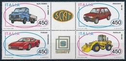 ** 1986 Autók Sor Hatostömbben,
Cars Set In Blocks Of 6
Mi 1980-1983 - Andere & Zonder Classificatie