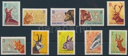 ** 1961 Állatok Sor,
Animals Set
Mi 1981-1990 - Sonstige & Ohne Zuordnung