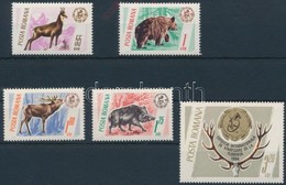 ** 1965 Állatok Sor,
Animals Set
Mi 2460-2464 - Autres & Non Classés