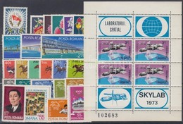 ** 1972-1974 24 Klf Bélyeg és 1 Kisív - Other & Unclassified