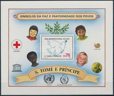 ** 1986 A Béke Nemzetközi éve Blokk,
International Year Of Peace Block
Mi 169 - Otros & Sin Clasificación