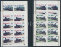 ** 1985 Mozdonyok Kisív Sor Mi 268-271 - Other & Unclassified