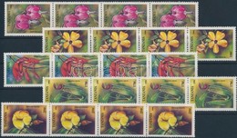 ** 1994 Trópusi Virágok Sor Négyescsíkokban Mi 1880-1886 - Andere & Zonder Classificatie