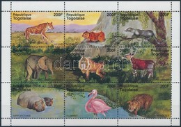 ** 1996 Állatok Kisív,
Animals Mini Sheet
Mi 2441-2449 - Andere & Zonder Classificatie