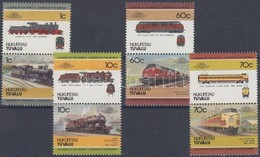 ** 1985 Mozdonyok (I) 4 Pár Mi 31-38 - Andere & Zonder Classificatie