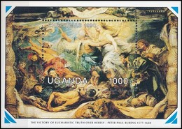 ** 1990 Karácsony: Rubens Festmény Blokk,
Christmas: Rubens Painting Block
Mi 124 - Autres & Non Classés