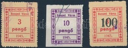 1945 Szeged Városi Illetékbélyeg Sor (6.500) - Unclassified
