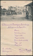 1914 Tatabánya, A Művezetők Országos Szövetsége XLV. Számú Ker. Egyesülete Menükártyája - Zonder Classificatie