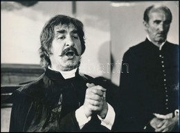 Cca 1980 Melis György (1923-2009) Operaénekes, Szabó Péter MAFILM Fotó, Pecséttel Jelzett, 16×22 Cm - Andere & Zonder Classificatie