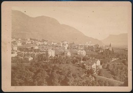 Cca 1900 Sand In Taufers, Campo Tures (Südtirol): Látkép, L. Bresslmair Meran Műterméből, Keményhátú Fotó, 10x16 Cm - Andere & Zonder Classificatie