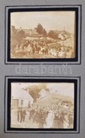 Cca 1925 Fotóalbum Sok érdekes Fotóval: ünnepség, Katona, Balatoni és Vidéki Tájak. Összesen 48 Fotó Albumban (4,5x6,5 C - Other & Unclassified