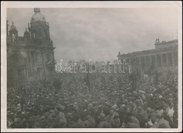 Cca 1940 Ünnepség A Berliner Lustgartenben, 13×18 Cm - Autres & Non Classés