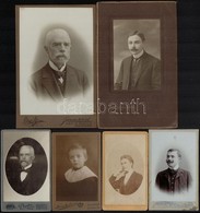Cca 1900-1910 6 Db Feliratozott Fotó A Barabás Család Tagjairól - Altri & Non Classificati
