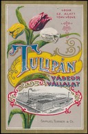 Tulipán Vászon Vállat Litho Címke A Vállalat Látképével - Reclame