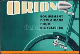 Orion Kerékpárlámpa Prospektus, Francia Nyelvű - Advertising
