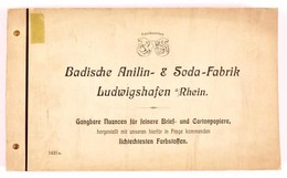 Badische Anilin- Und Soda-Fabrik, Ludwigshafen Am Rhein, Reklámos Jegyzettömb - Werbung