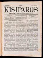 1928-1929 Kisiparos. Kecskeméti Ipartestület és Ipartestületek Kecskeméti Körzetének Hivatalos Lapja. Szerk.: Szabó Sánd - Unclassified