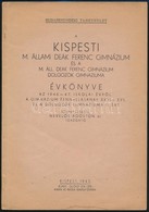 1947-1948 Bp., A Kispesti Deák Ferenc Gimnáziummal Kapcsolatos Tételek 4 Db: 
1947-1948 A Kispesti Deák Ferenc Gimnázium - Non Classés