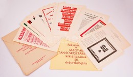 Dokumentumok /facsimilék és Röplapok/ - A Magyar Tanácsköztársaság Kikiáltásának 50. évfordulójára.  .Bp., 1976. FSZEK   - Unclassified