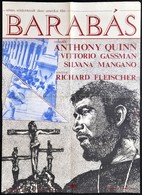 Barabás, Olasz-amerikai Film Plakátja, Hajtott, 80×60 Cm - Otros & Sin Clasificación