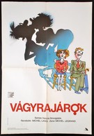 1987 Vágyrajárók, Színes Francia Film Plakát, Hajtott, 80×60 Cm - Sonstige & Ohne Zuordnung