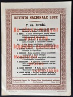 1940 Istituto Nazionale Luce 7. Sz. Hiradója, Kisplaták, Bp., Pflumm Tibor Filmkölcsönző Vállalata, Kispest, Fischhof He - Sonstige & Ohne Zuordnung