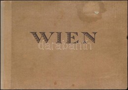 Wien. Vienna/Vienne. Wien,é.n. Verlagsanstalt 'Grapha'. Német Nyelven. Kiadói Kissé Foltos Félvászon-kötésben, 64 Db Fek - Non Classificati