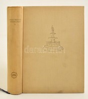 Pest Megye Műemlékei I-II. Kötet. Magyarország Műemléki Topográfiája. V. Kötet. Bp., 1958, Akadémiai Kiadó. Kiadói Egész - Ohne Zuordnung