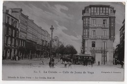 ESPANA La CORUNA Tramway Gran Hôtel De France - La Coruña