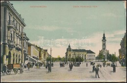 * 11 Db RÉGI Külföldi és Magyar Városképes Lap / 11 Pre-1945 European And Hungarian Town-view Postcards - Unclassified