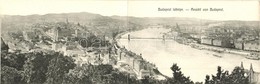 ** T1/T2 Budapest. Panoramacard - Zonder Classificatie