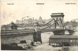T2/T3 1914 Budapest, Lánchíd, Rakpart (EK) - Unclassified
