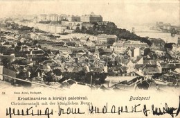 * T2 1901 Budapest I. Krisztinaváros, Királyi Palota. Ganz Antal 59. - Unclassified
