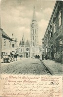 T3 1899 Budapest I. Királyi Vár, Mátyás Templom. Kiadja Schmidt Edgar (EB) - Non Classés