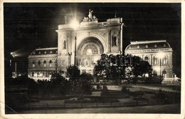 T2/T3 Budapest VII. Keleti Pályaudvar Esti Kivilágításban, Vasútállomás (EK) - Non Classés