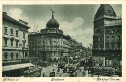 ** T2 Budapest VIII. Rákóczi út (Blaha Lujza Tér), Villamosok, Gyógyszertár, Kávéház - Unclassified