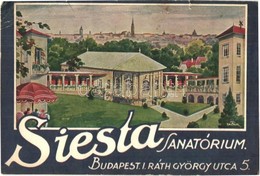 * T3 Budapest XII. Ráth György Utca 5. Siesta Szanatórium Reklámlapja S: Tábor (EB) - Ohne Zuordnung